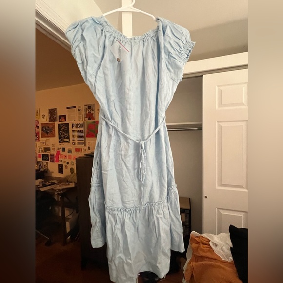 Blue babydoll summer dress! Tags still on - Picture 3 of 4